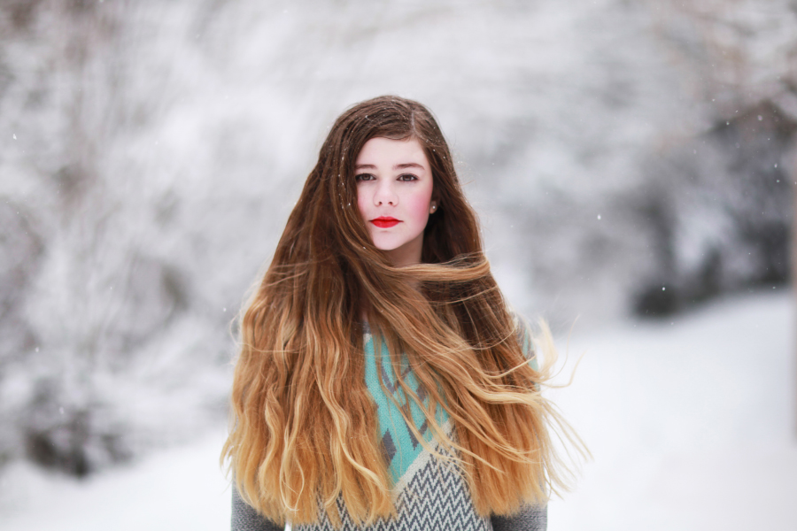 Anna in the Snow » Haley Graham Photography Blog